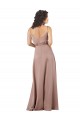 Cheapest Sleeveless Silky Satin A-Line Long Sweetheart Evening Dress UK