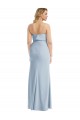 Cheapest Sleeveless Stretch Crepe Trumpet Long Strapless Evening Gown UK