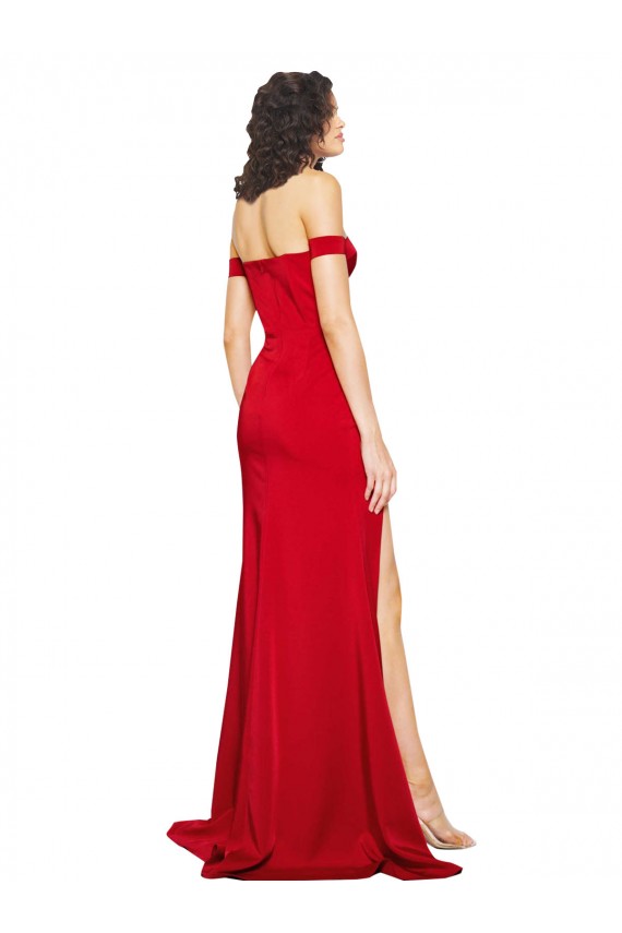 Cheapest Sleeveless Silky Satin A-Line Long Sweetheart Evening Gowns UK