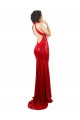 Cheapest Sleeveless Sequin Mermaid Long High Neck Evening Dress UK