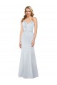 Cheapest Sleeveless Satin Sheath Long Strapless Evening Dress UK