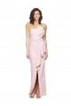 Cheapest Sleeveless Stretch Crepe Sheath Long Strapless Evening Dress UK