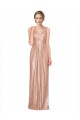 Cheapest Sleeveless Sequin Sheath Long V-Neck Evening Gown UK